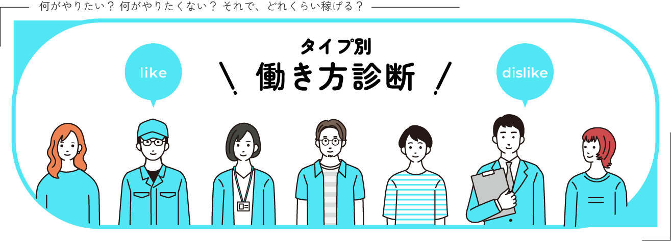タイプ別働き方診断