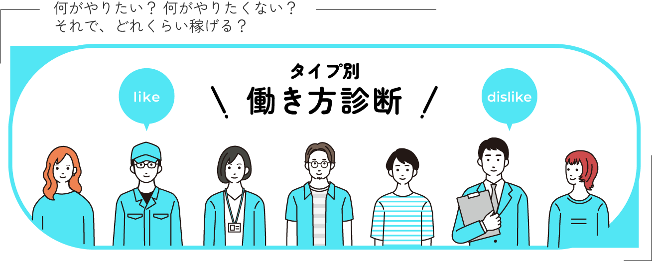タイプ別働き方診断